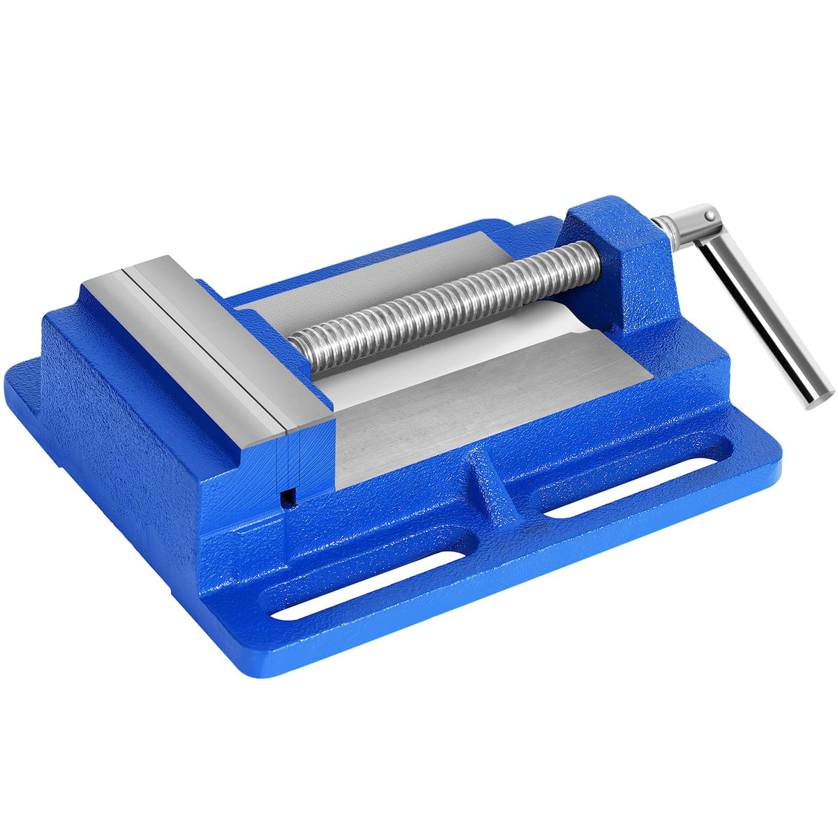 Forward Q196A 6in drill press vise showing sturdy jaw and base for precise clamping.