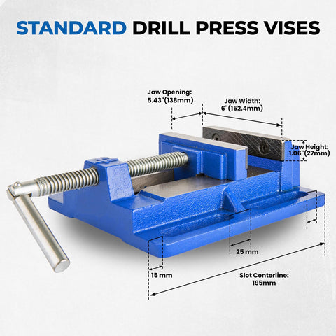 Forward Q196A easy-mount base enables quick setup on compatible drill presses.