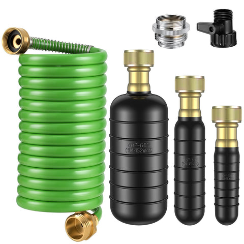 Fosenlion Drain Bladder Kit 10ft hose in use for fast drain clearing.