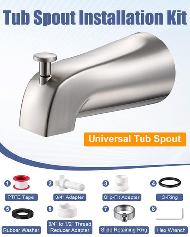 Fosenlion brushed nickel finish close-up showcases durable metal construction.