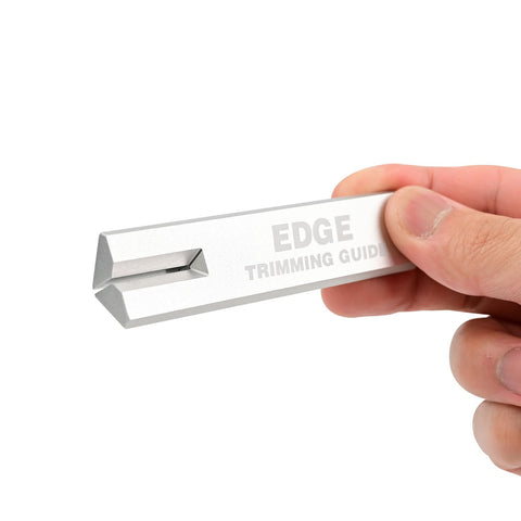 FOSHIO aluminum edge tool smooths edges to protect delicate vinyl and wallpaper.