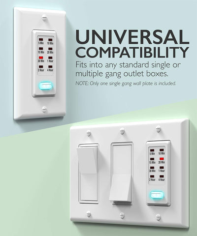 Fosmon neutral-wire-required installation ensures reliable, code-compliant performance.