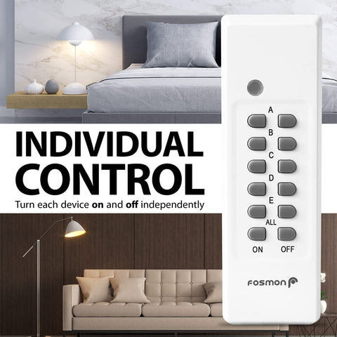 Fosmon WavePoint compatible with LED CFL and incandescent bulbs.