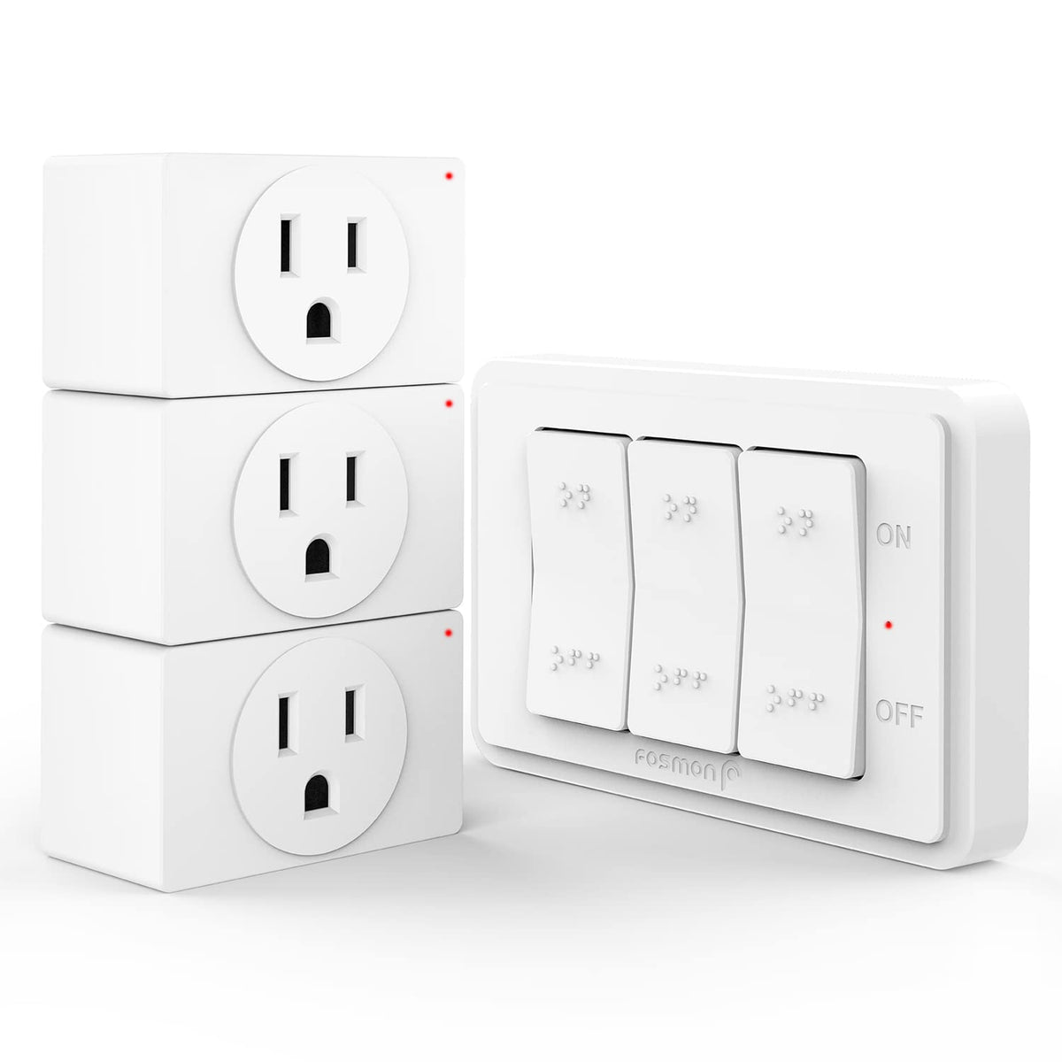 Fosmon WavePoint wall switch enables wireless lights control without wiring