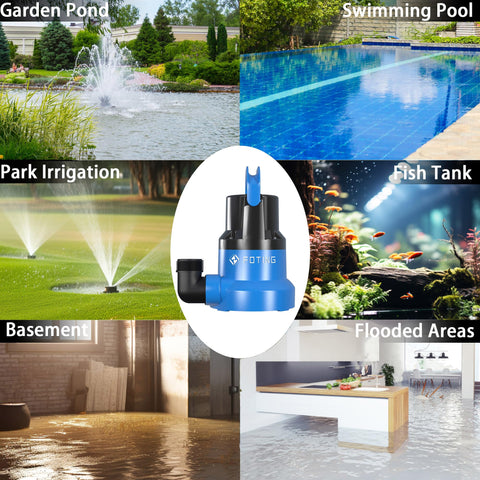 FOTING durable thermoplastic construction resists corrosion during extended use.
