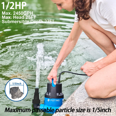 FOTING portable, lightweight design supports easy transport during cleanup.