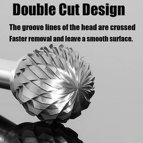 FOTYBEI 1/8 inch shank fits Dremel tools for versatile projects.
