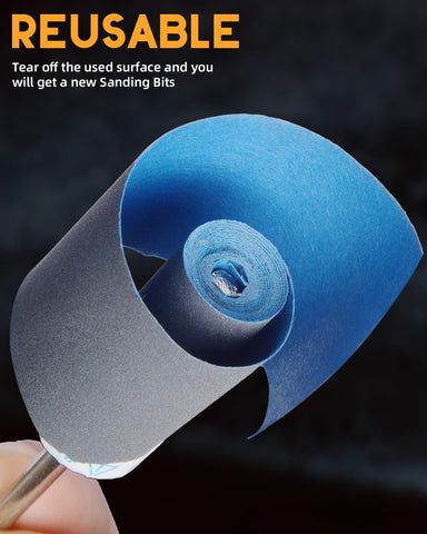 FOTYBEI 1000 grit roll for refined smoothing on stones and metal