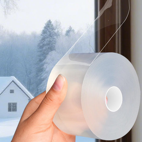 FOURGUN transparent window sealing tape for draft-free windows and doors