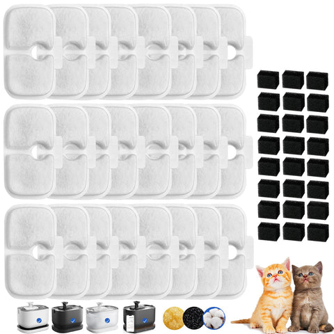 FourHarvest cat water fountain filter packaging for quick, mess-free replacement.