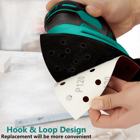 FOWOK anti-clogging sandpaper texture minimizes buildup during work.