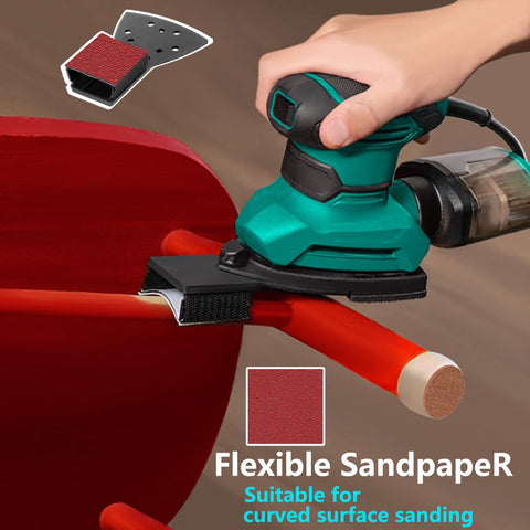 FOWOK uneven surface sanding pad protects the sander plate during use.