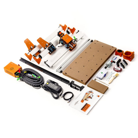 FoxAlien Masuter Pro packaging outlines contents and ready-to-use system.