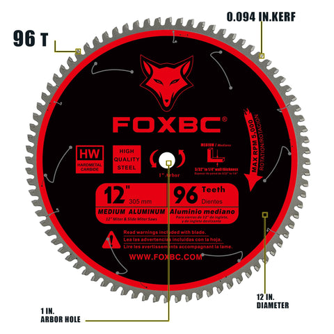 FOXBC laser-cut stabilizer vents reduce noise and vibration for smoother cuts.