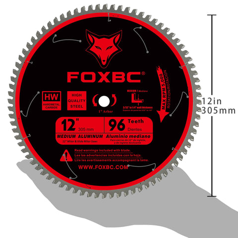 FOXBC Triple Chip Grind teeth deliver fast, clean burr-free cuts.