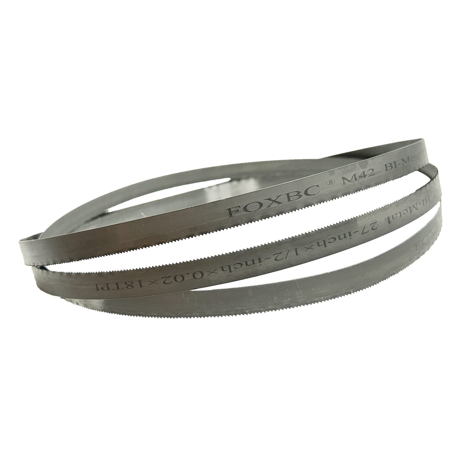 FOXBC 18 TPI blades in action on tough materials showing heat resistance