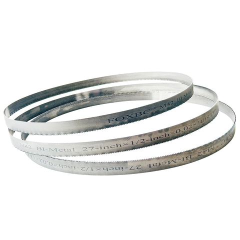 FOXBC bi-metal M42 high-speed steel construction for heat resistance