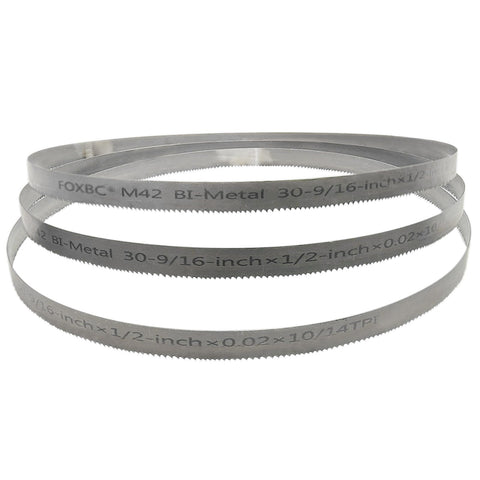 FOXBC 30-9/16 inch blade front view for precise metal cutting.