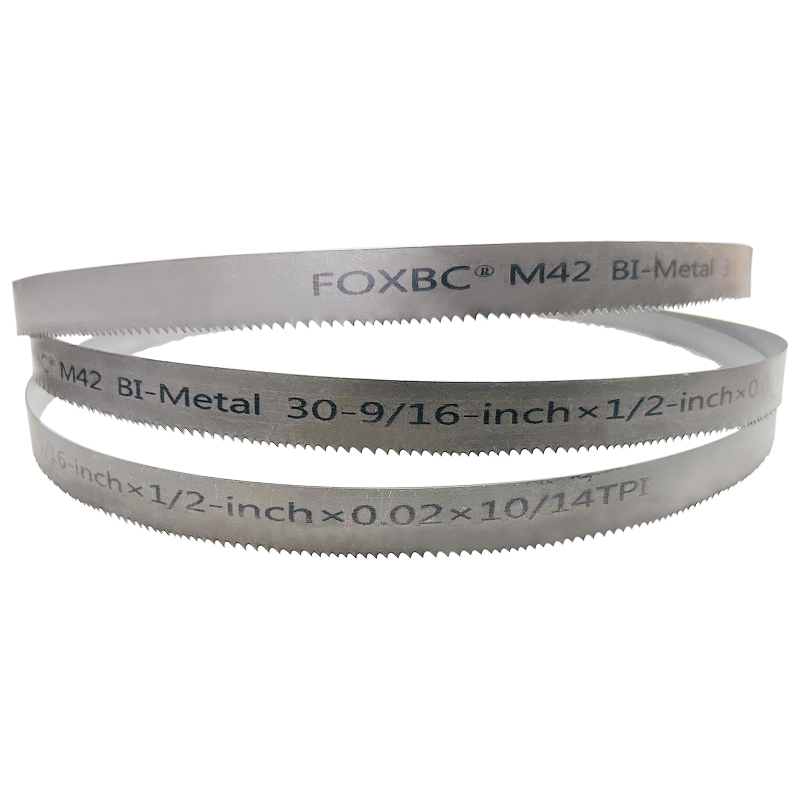 FOXBC 30-9/16 inch blade side profile showing thin kerf design.