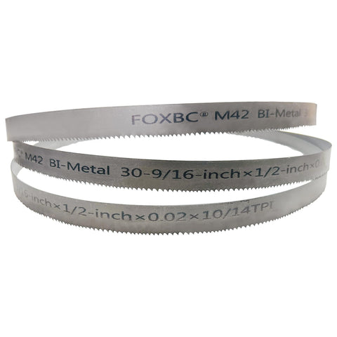FOXBC 30-9/16 inch blade side profile showing thin kerf design.