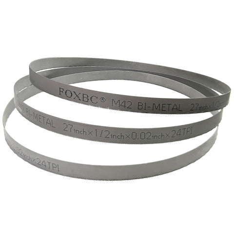 FOXBC 3-pack blades shown together for versatile, ready-to-use replacement on site.