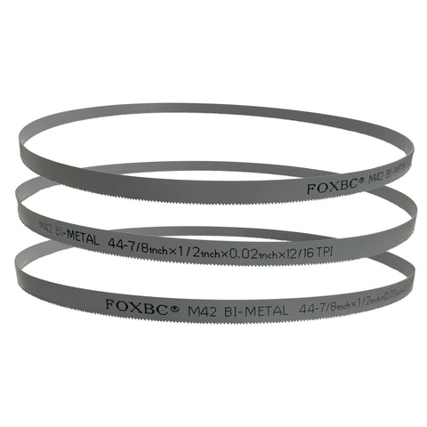 FOXBC 44-7/8 inch blades in a 3-pack for durable portable cutting
