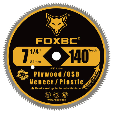 FOXBC blade with precision-ground teeth delivering clean cuts
