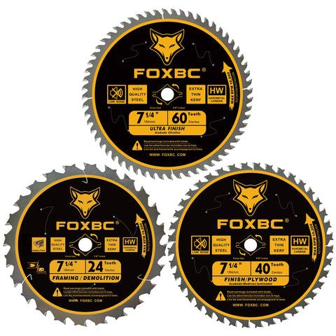 FOXBC 24T framing blade ready for precise framing cuts