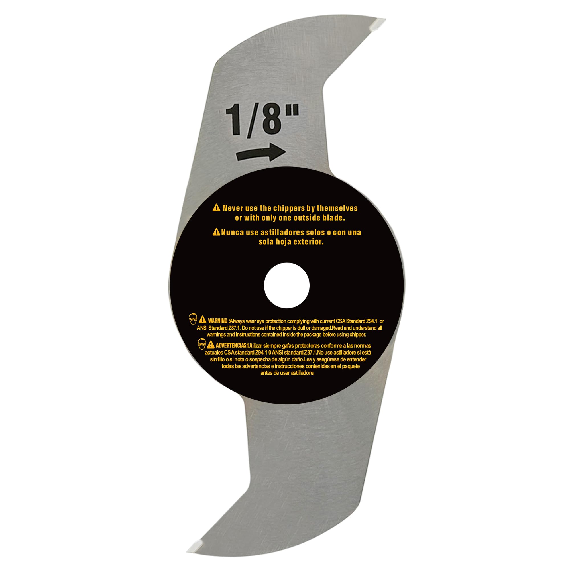 FOXBC 8in dado blade set storage-case with internal dividers for safe storage.