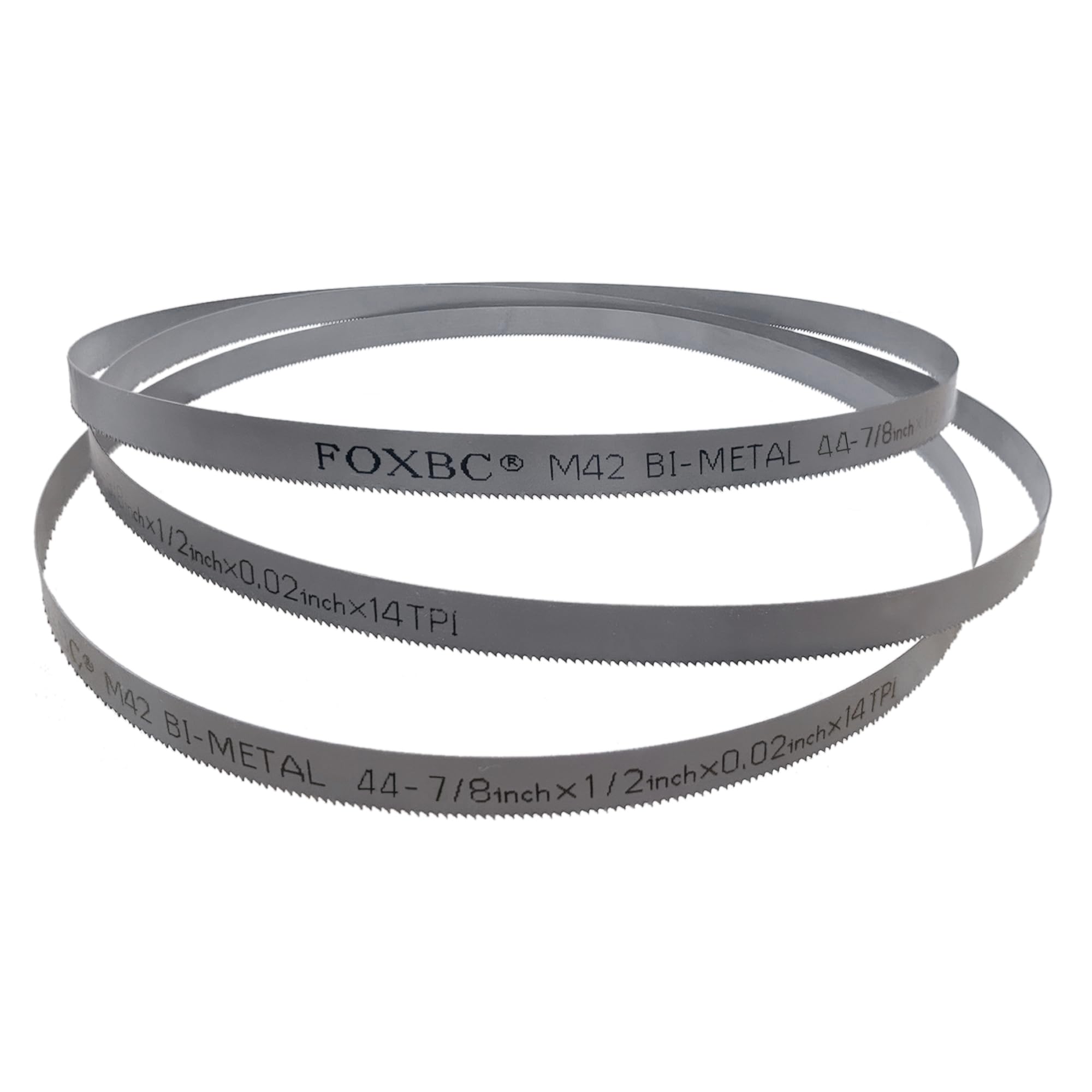 FOXBC Bi-metal M42 blade for durable heat resistance and longer life