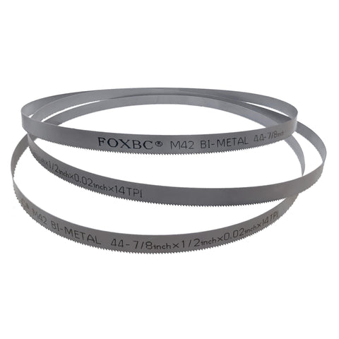 FOXBC Bi-metal M42 blade for durable heat resistance and longer life