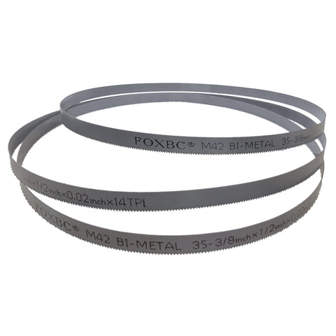 FOXBC bi-metal M42 high speed steel for durability