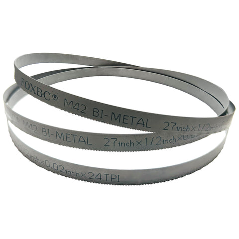FOXBC bi-metal M42 steel blade emphasizes durability and heat resistance.