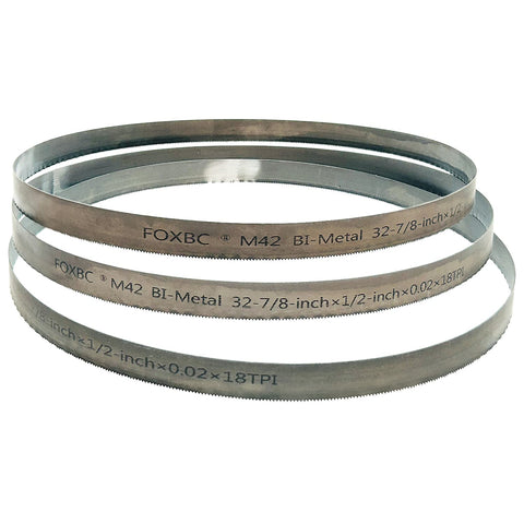 FOXBC Bi-metal M42 steel construction for heat resistance