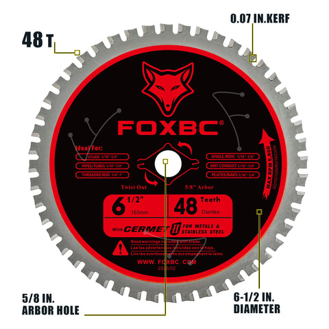 FOXBC ceramic carbide teeth close-up for durability and cooler cuts