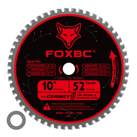 FOXBC blade enables cooler cuts versus grinding discs.