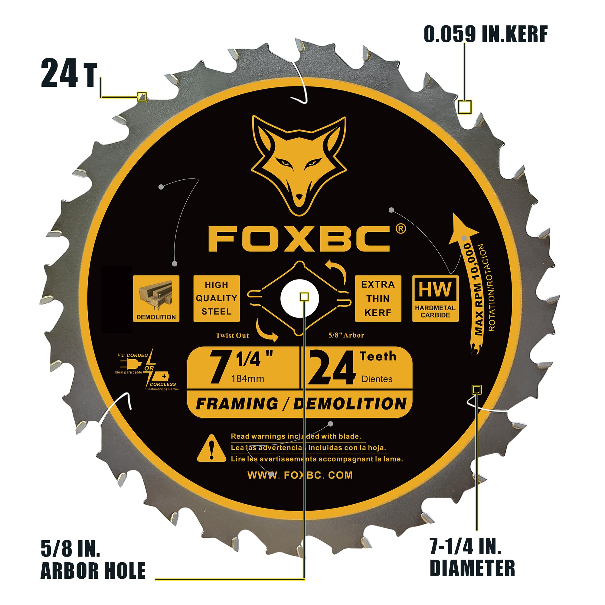 FOXBC crosscutting finishing visual showcases precise cuts