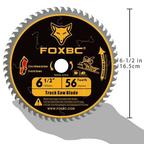 FOXBC laser-cut slots reduce vibration for quieter, smoother cuts.