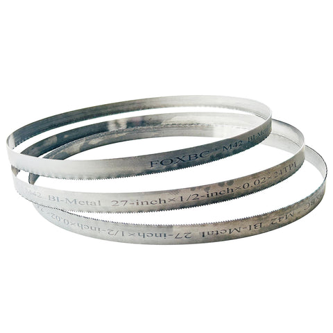 FOXBC 24 TPI precision teeth suit fine shapes and smooth finishes.