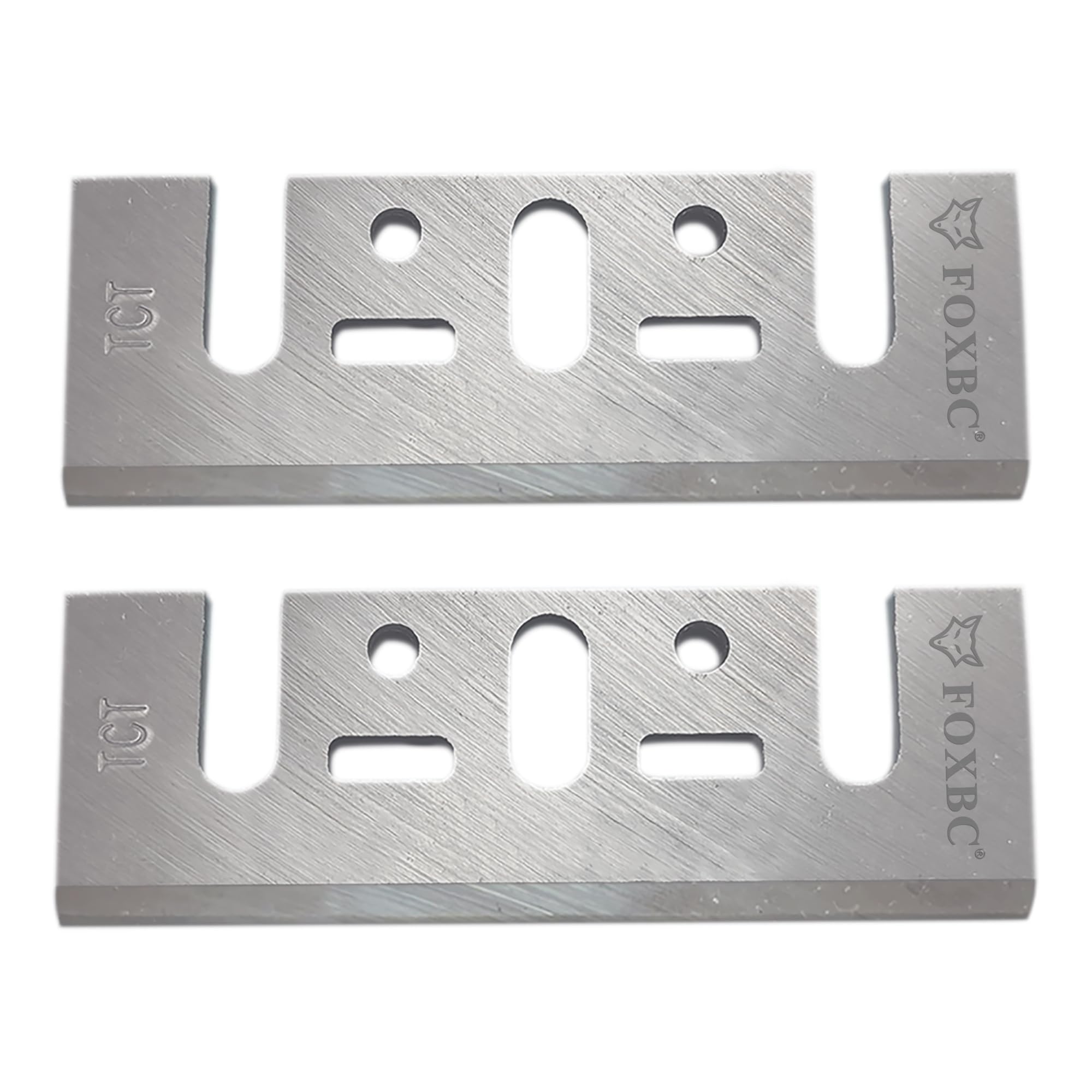 FOXBC carbide blade edge delivers longer life and smoother surface finishes