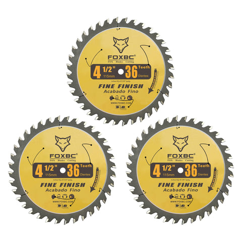 FOXBC ultra-thin kerf design reduces effort for fast, smooth cuts.