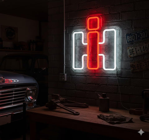 Foxiden Harvester neon sign USB powered for easy placement anywhere
