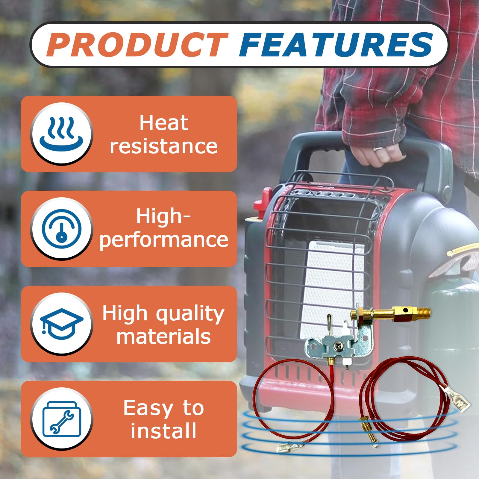 Foycow easy-installation pilot assembly for DIY replacements