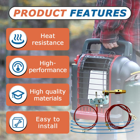 Foycow easy-installation pilot assembly for DIY replacements