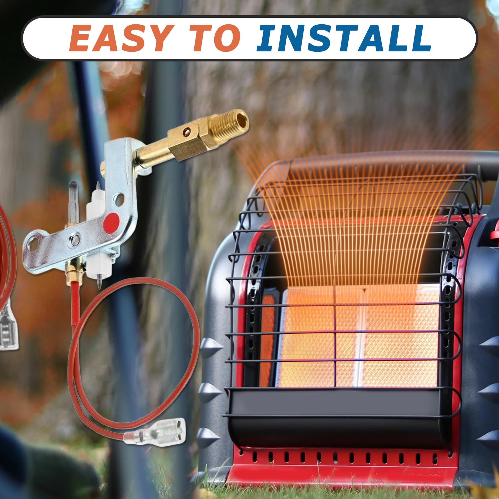 Foycow MH9B/MH9BX compatibility pilot for propane heaters and safer operation