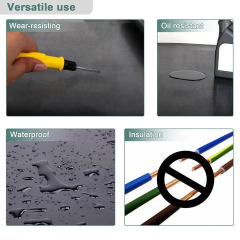 FOYLEAD sheet protects floors with shock-absorption properties.