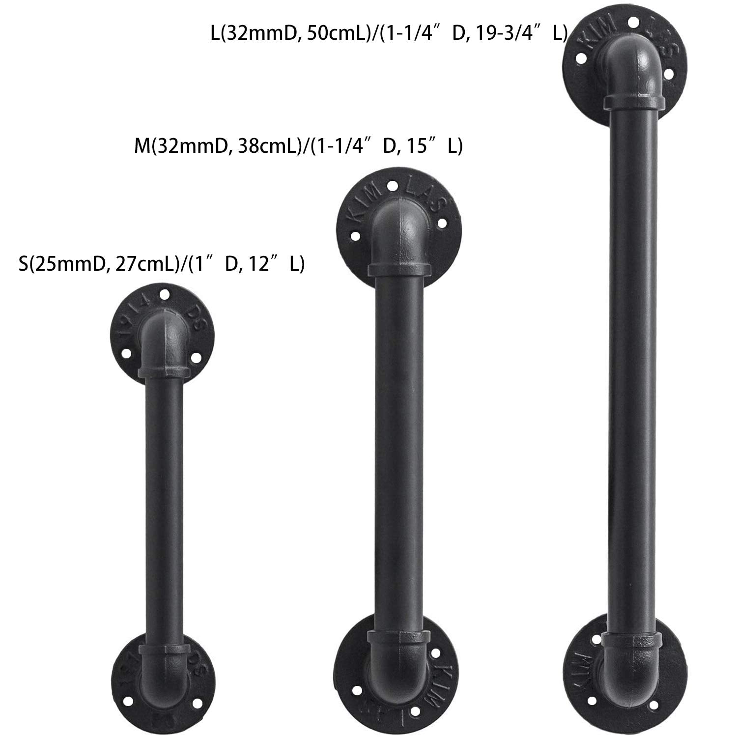 FOYO floor flanges with FOYO logo indicating authentic industrial hardware