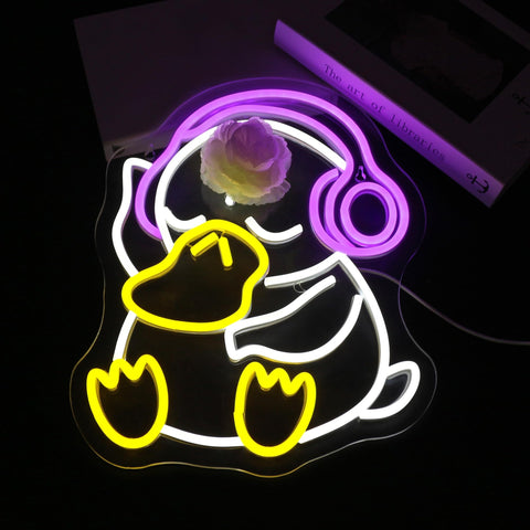 FPLL room decor LED sign enhances cozy corners with modern glow.