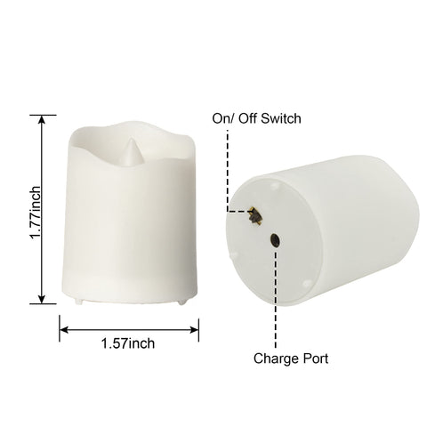 FPOO flameless candles provide safe ambiance around kids and pets