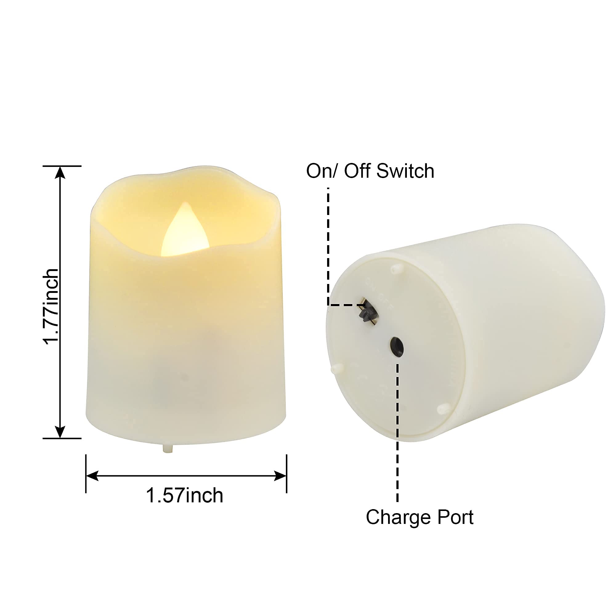 FPOO holiday-ready tealights for Halloween, Christmas, and parties